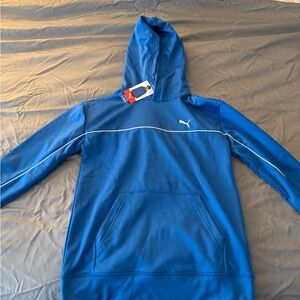 Puma Vibrant Blue Youth Hoodie